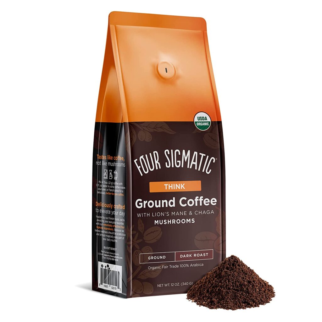 four sigmatic organic mushroom coffee