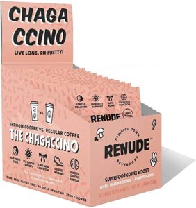 renude chagaccino mushroom coffee